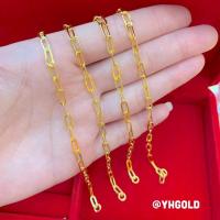 ราคา สร้อยข้อมือทอง1สลึง Yonghenggold ลายโซ่ฝรั่ง/โซ่คั่น ทองคำแท้96.5% (14726213263)