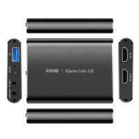 ราคา Ezcap371 เกม Link U3 กล่องจับภาพวิดีโอ 4K LOOP OUT 1080P HD การบันทึก USB3.2 ตัวแปลงเสียงรองรับ MIC IN LINE Plug and Play สำหรับกล้องวิดีโอทีวีคอนโซลคอมพิวเตอร์ (49107754505)