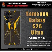ราคา [CONTENTS 2 ชิ้น] สติ๊กเกอร์ Garskin Samsung Galaxy S26 Ultra 16-20 สามารถขอภาพได้ (40931286066)