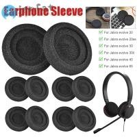 ราคา JANFAT แผ่นรองหูฟัง,เปลี่ยนฟองน้ําหูฟัง,นุ่มแผ่นรองหูฟังสําหรับ Jabra evolve 20 20se 30II 40 65 65 (46009273616)