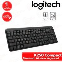 ราคา Logitech K250 Compact Bluetooth Wireless Keyboard [TH/EN] คีย์บอร์ด ไร้สาย ของแท้ ประกันศูนย์ 1ปี (41161824839)