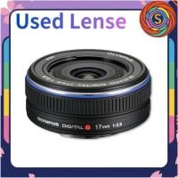 ราคา 【Secondhand】Olympus M.ZUIKO DIGITAL 17mm F2.8 Black Pancake Wide Prime Lens M4/3 Mount Mirrorless used pre-loved (57761310496)