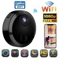 ราคา กล้อง IP ขนาดเล็กไร้สาย HD 1080P กล้อง Night Vision สมาร์ท Home Security การเฝ้าระวังเว็บแคม Wifi ระยะไกลพร้อม Motion Detection (52458260186)