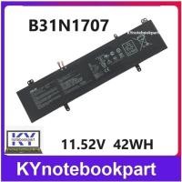 ราคา BATTERY ORIGINAL ASUS แบตเตอรี่ ของแท้ Asus VivoBook S14 S410u S410UQ S410UN Series B31N1707 (27284526233)