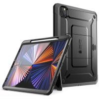 ราคา SUPCASE Unicorn Beetle Pro สําหรับ iPad Pro 12.9 นิ้ว 2022/2021/2020 6th/5th/4th ในตัวป้องกันหน้าจอขาตั้งปากกาผู้ถือ Full Body ฝาครอบที่ทนทานสําหรับ iPad Pro 12.9 นิ้ว 6th/5th/4th (14280151930)