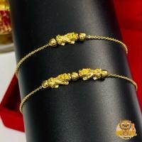 ราคา สร้อยข้อมือปี่เซียะทองคำแท้ 99.9 (ทองคำแท้เฉพาะปี่เซียะ) มีใบรับประกันทองคำแท้ (46503733719)