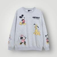 ราคา Mickey Sweatshirt เสื้อมิคกี้ แอนด์เฟรน Mickey &friends (TS489) แบรนด์❣️Disney❣️ แท้% (54455578506)