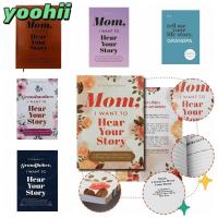 ราคา YOOHII I Want Hear Your Story Notebook, Mom/Grandpa To Share Their Life Moms Guided Journal, หนังพกพา I Want to Hear Your Story Notepad (53208507912)