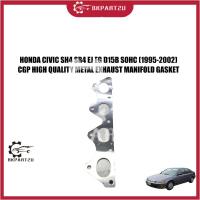 ราคา HONDA CIVIC SR4 SO4 EJ EG D15B SOHC VTEC NO VTEC (1995-2002) โลหะ BESI EXHAUST MANIFOLD GASKET MADE CGP ราคาต่อแพ็ค (54408348224)