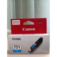 ราคา Canon CLI-751Cฟ้า ตลับหมึกอิงค์หมึกสีน้ำเงิน ใช้กับพริ้นเตอร์อิงค์เจ็ท แคนนอน PIXMA iP7270, MG5570/5470/6470/6370/717 (5733587075)