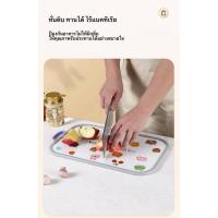 ราคา เขียงแก้ว + พลาสติก ใช้ได้สองด้าน สามารถใช้หั่นรับประทานได้เลย (40767259320)