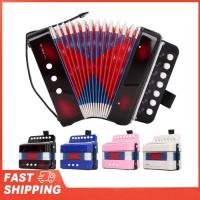 ราคา 7 Keys Control 2 Bass Kids Educational Musical Instrument Stage Button Accordion for Beginners Perf (45555584535)