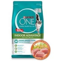 ราคา Purina One Adult Indoor advantage formula 400 g. เพียวริน่า วัน อาหารเม็ดสำหรับแมวโต สูตรแมวเลี้ยงในบ้าน ขนาด 400 กรัม (457544323)