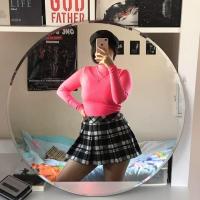 ราคา เสื้อคอเต่านีออนชมพู h&m ของแท้ used like new (4935997552)