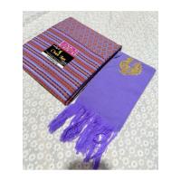 ราคา ผ้าถุงมอญเนื้อผ้าฝ้าย งานทอทั้งผืน พร้อมสไบมอญปักรูปหงส์ (43125361535)