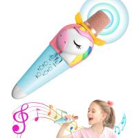 ราคา เครื่องคาราโอเกะพกพาสําหรับเด็ก - ลําโพงบลูทูธพร้อมไมโครโฟนไร้สาย - ของขวัญสนุกสําหรับเด็กอายุ 4-8 ปีขึ้นไป - อุปกรณ์เสริมเครื่องดนตรีสําหรับเด็ก (57261092924)