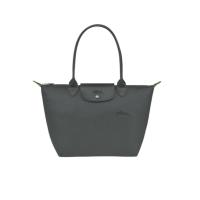 ราคา Longchamp Le Pliage M Tote Bag Silver Metalli - Green (52711328530)