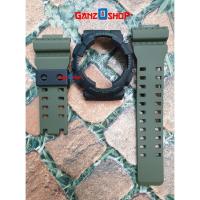 ราคา G-Shock กรอบสายนาฬิกา รุ่น GA,GD กรอบดำสายเขียว (7613720005)