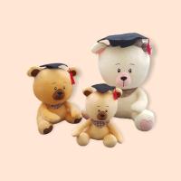 ราคา ตุ๊กตาหมีนั่ง หมีผู้ชาย-หมีผู้หญิง รับปริญญา Stuffed Bear (Cutie "Boy-Girl") Graduation (18717150697)