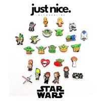 ราคา [Just Nice] ภาพยนตร์สงคราม CharmPop สําหรับกระเป๋า croc & รองเท้า skecher ปุ่มพิน charm Star Homme卡通心菜鞋配饰 (27591663224)