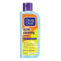 ราคา Clean & Clear Acne Clearing Toner 100 ml. คลีน แอนด์ เคลียร์ แอคเน่ เคลียร์ริ่ง โทนเนอร์ 100 มล. (27205905993)
