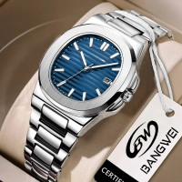 ราคา Unisex Luxury Minimalist Ultra Thin Steel Strap นาฬิกาข้อมือโครโนกราฟกันน้ําสําหรับผู้ชาย (27090107102)