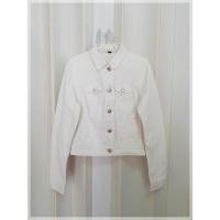 ราคา American Eagle เสื้อแจ๊คเก็ตยีนส์ขาว ผ้าหนา สวยใหม่กริบ .. M (17258741597)