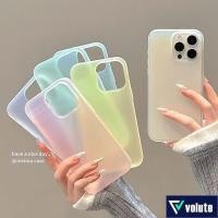 ราคา แฟชั่นสีลูกกวาดเคลือบโปร่งแสงใสเคสโทรศัพท์สําหรับiphone 11 12 13 14 15 Pro Max Plus XR XS 7Plus 8Plusยืดหยุ่นกันกระแทกบางพิเศษโทรศัพท์นุ่มปกหลัง (29057970251)