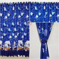 ราคา Ready Homemade Smokring Curtains ขนาด 135x220cm Disperse Material ไม่ซีดจางคุณภาพ / ผ้าม่าน Doraemon Motif (25487469563)