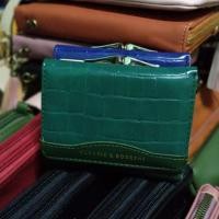 ราคา กระเป๋าสตางค์ใบสั้นแบบ 3 พับสีกรม (4034569586)