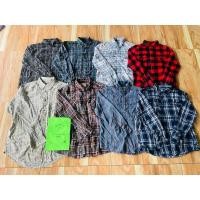 ราคา ยกกระสอบเสื้อเชิ้ตสำลีแขนยาวบางชายลายสก๊อต (15883154583)