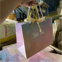 ราคา 1688ถุงกระดาษใส่สินค้า (ปลีก-ส่ง) ใส่ของรับไหว้ ถุงใส่ของขวัญ ใส่หมอนอิง งานแต่ง แพ็คเกจใส่ของสวยๆ พร้อมส่ง (28705351154)