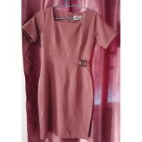 ราคา เดรสมือสอง สีชมพูกะปิ (26160614744)