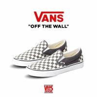 ราคา ♞,♘,♙Vans slip on Classic checkerboard pewter/True White / Vans slip on original/Vans original/Vans (28378945012)