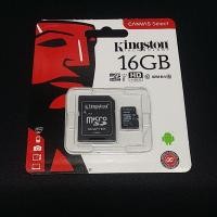 ราคา การ์ดหน่วยความจํา Kington MicroSD 16Gb พร้อมอะแดปเตอร์ (55056114921)