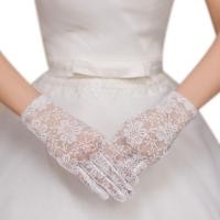 ราคา ถุงมือเจ้าสาวสีขาว / ถุงมือเจ้าสาวลูกไม้ / ถุงมือแต่งงาน (40976497559)