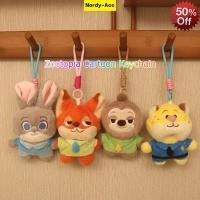 ราคา Zootopia ของเล่นตุ๊กตาตุ๊กตาสัตว์ Judy Hops Nick Wilde ตุ๊กตาน่ารัก Plushie พวงกุญแจของขวัญสําหรับเด็ก (43676657739)