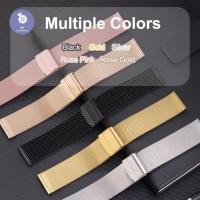 ราคา เเบบล็อก สายนาฬิกาข้อมือ สแตนเลส 20mm สำหรับ amazfit bip 3 pro, bip s, bip lite, GTS GTR S BIP U Pro 20mm (18139962321)