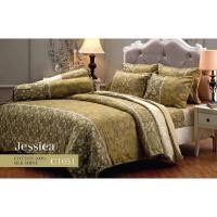 ราคา ลิขสิทธิ์แท้%C1051: Jessica Cotton 100% Silk Shine ชุดเครื่องนอนเจสซิก้า ผ้าคอตตอน 100% ซิลค์ชายน์ ชุดผ้าปู 5 ฟุต , 6 ฟ (9051809649)