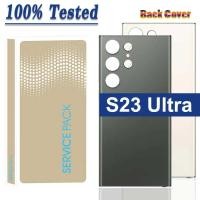 ราคา Battery Cover for Samsung S23 Ultra Glass Back housing Replacement Repair Parts Apply For Samsung (24134675030)
