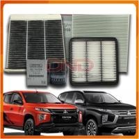 ราคา [ Pajero Sport & Triton ] ไส้กรองอากาศเครื่องยนต์ - ไส้กรองแอร์ - กรองน้ํามันเครื่องสําหรับ Pajero Sport และ Triton (26144868891)