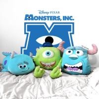 ราคา Monster Inc หมอนผ้าห่ม ตุ๊กตาผ้าห่ม ซัลลี่ ไมค์ Mike Sulley (2306652249)