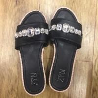 ราคา รองเท้า ZYN สีดำเพชร size 36 (1065534597)