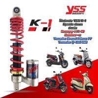 ราคา YSS แท้ K-1 Grand Filano 125 2014 / Hybrid 2018 - 2022 โช๊คแก๊สแท้ ความยาว 315 มม. รับประกัน 12 เดือนจากโรงงาน โช้ค โช๊ค (19061475621)