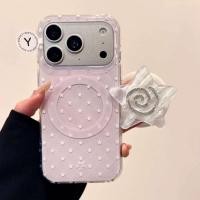 ราคา Glitter Vortex Bracket iPhone15/16/14 เคสโทรศัพท์ 17promax สไตล์ใหม่ 4.1 (46160418032)