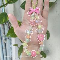 ราคา HP GANTUNGAN ที่แขวนโทรศัพท์มือถือลูกปัดสีเข้มเรืองแสง / สายคล้องโทรศัพท์ Neon GID (24890305921)