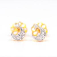ราคา Happy jewelry ต่างหูเพชร ต่างหูทองเพชรแท้ ทองแท้ 37.5% ER232 (6596728896)