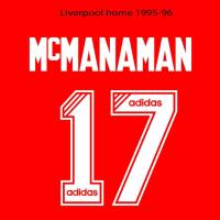 ราคา McManaman 17 Liverpool Home 1995-96 Printinng Nameset Flock ชื่อเบอร์ กำมะหยี่ ลิเวอร์พลู แม็คก้า ติดเสื้้อปีรุ่นคอหนา (29112277599)
