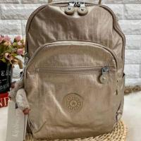 ราคา Kipling backpack bag OUTLET สีบรอนซ์เทา (3816957440)
