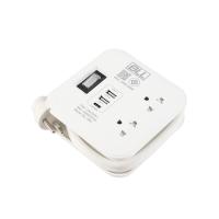 ราคา ปลั๊กไฟ 2 ช่องเสียบ USB 2 ช่อง + Type-C 1 ช่อง BLL รุ่น B80 (2300W) ปลั๊กพ่วงมินิ พกพาสะดวก มีม่านนิรภัย สายยาว 1 เมตร (50958463114)